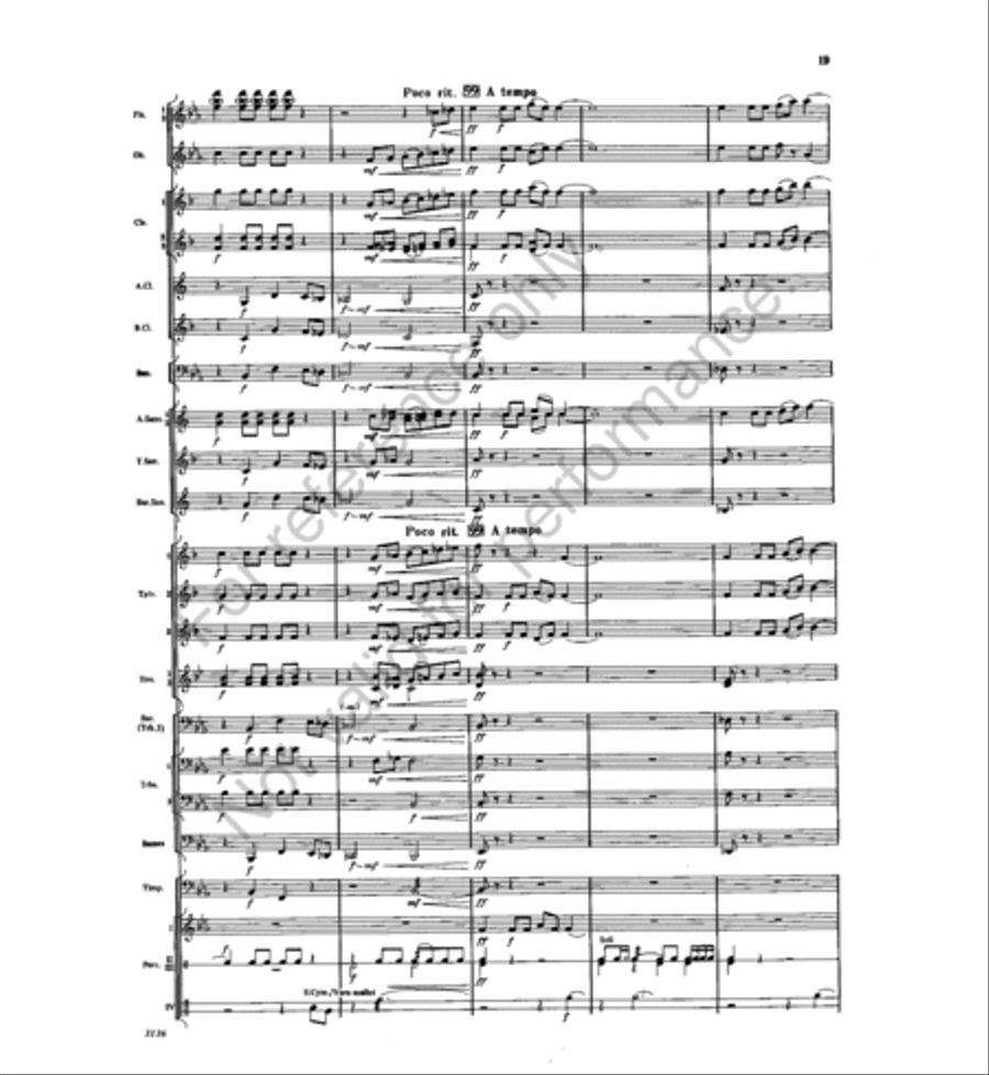 Prayer and Proclamation Prayer and Proclamation Concert Band scores gallery preview page 19