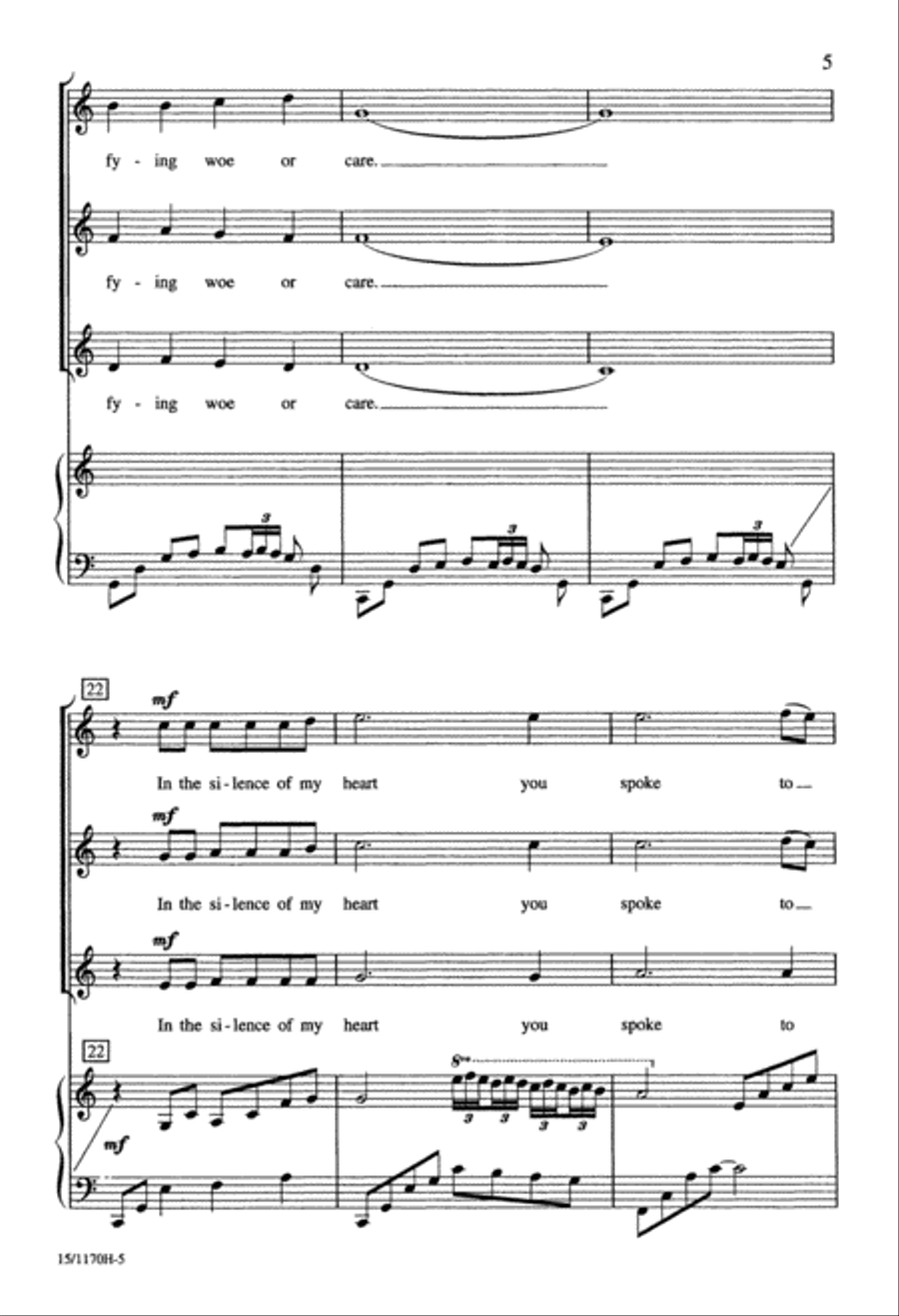 In the Stillness In the Stillness SSA scores gallery preview page 5