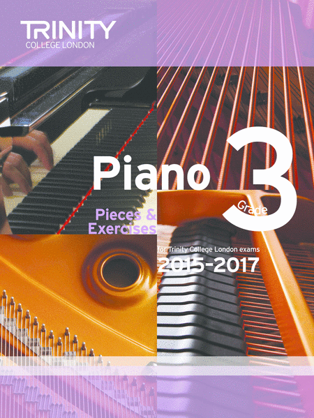 Piano Grade 3 book only 2015-2017