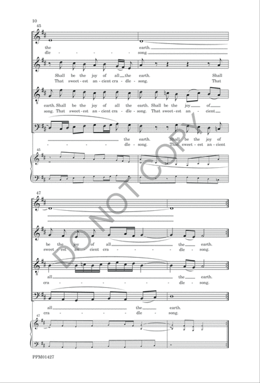 From Heaven Above to Earth I Come 4-Part scores gallery preview page 13