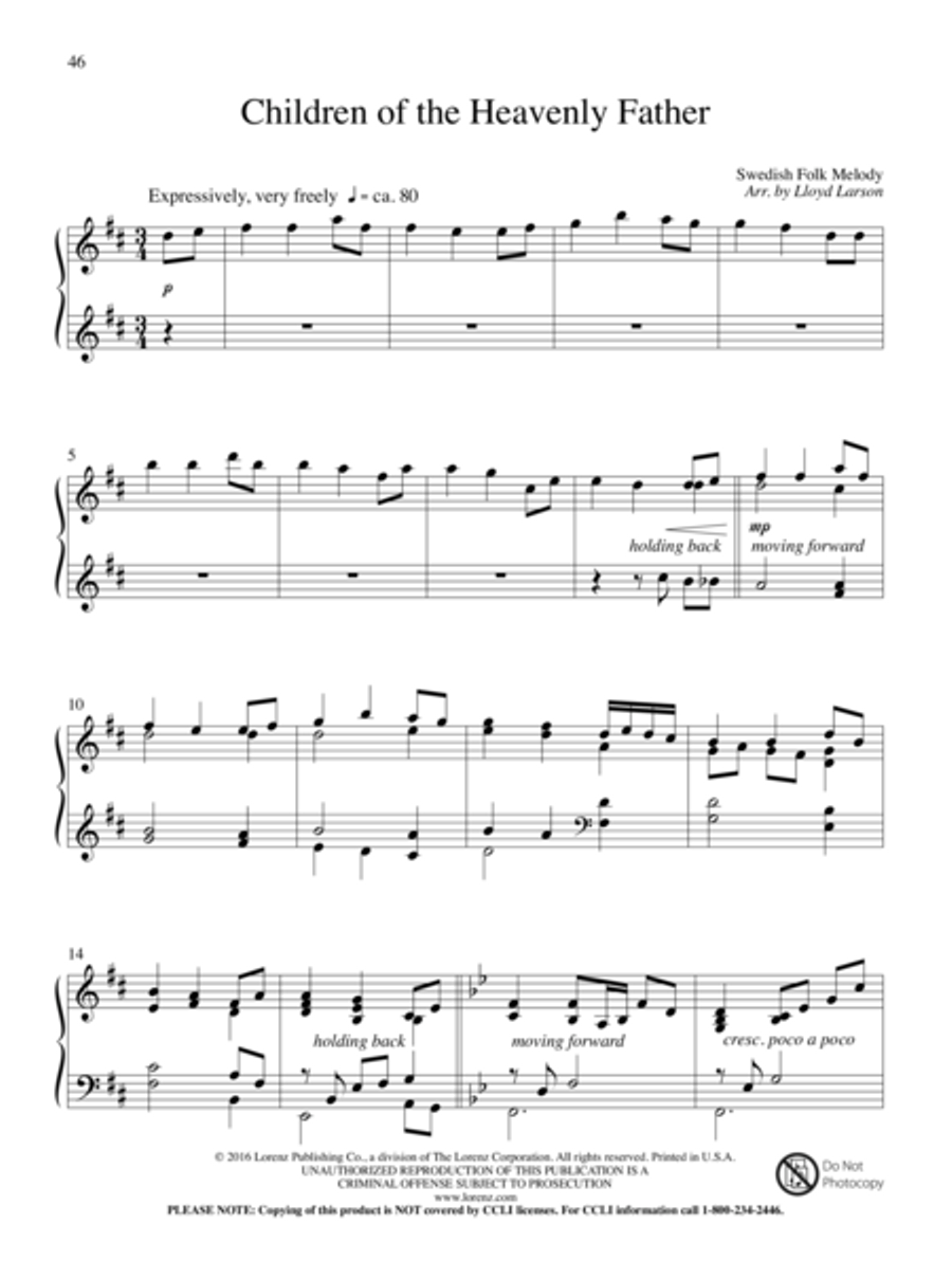The King of Love Piano Solo scores gallery preview page 26