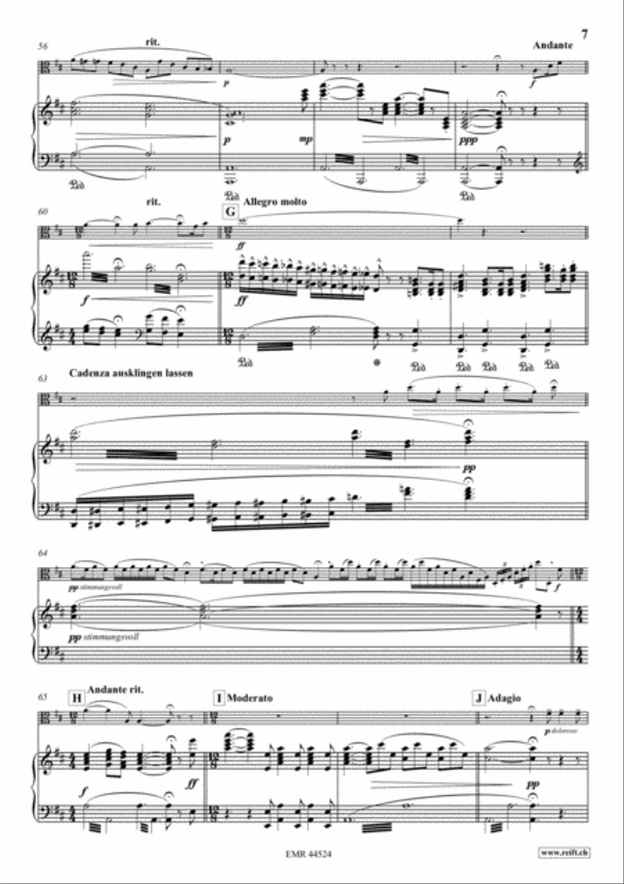 Im Walde / In The Forest Piano Accompaniment scores gallery preview page 8