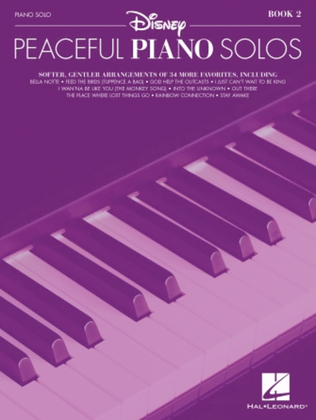 Disney Peaceful Piano Solos – Book 2