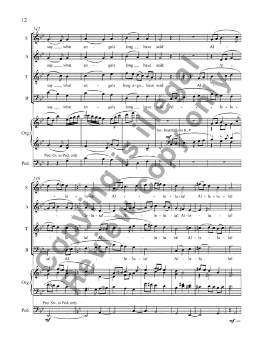 This Peerless Dawn 4-Part scores gallery preview page 31