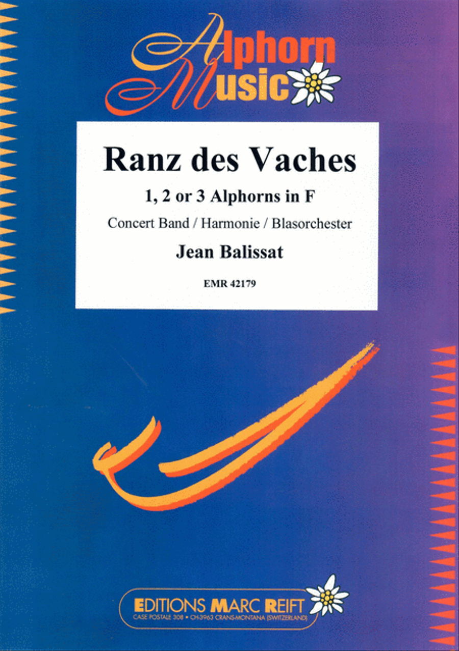 Ranz des Vaches Concert Band scores gallery preview page 1