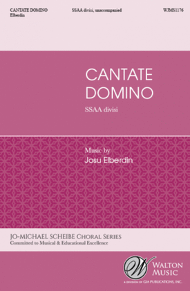 Cantate Domino (SSAA)