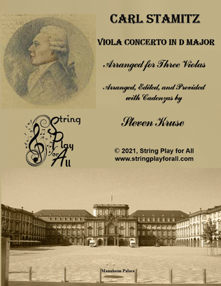 Concerto in D Major, Arranged for Three Violas