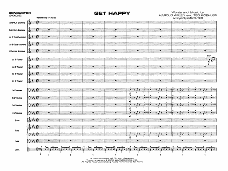 Get Happy: Score