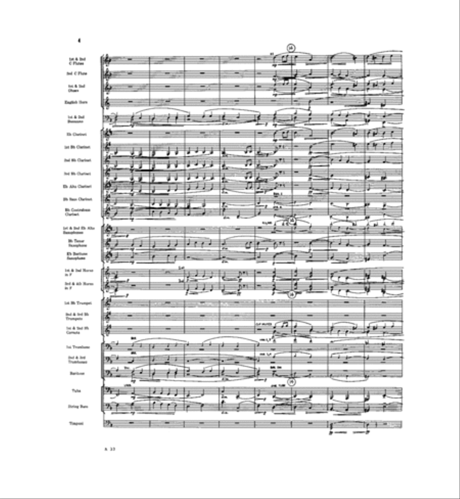 My Jesus, Oh What Anguish Concert Band scores gallery preview page 3