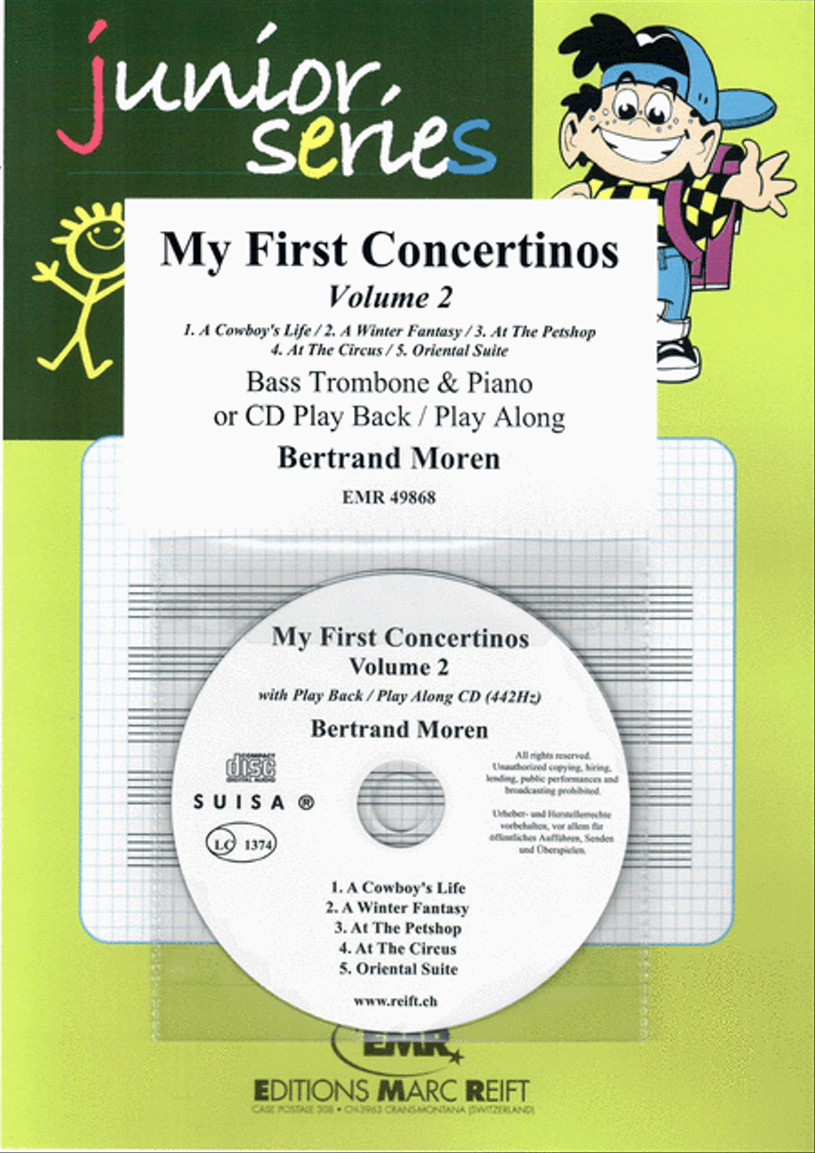 My First Concertinos Volume 2 Trombone scores gallery preview page 1