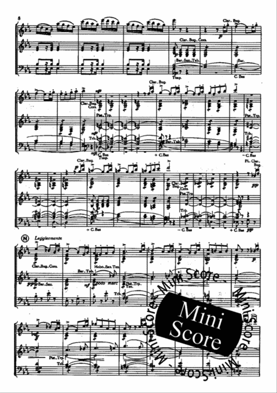 Martha Fanfare Band scores gallery preview page 9