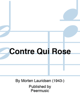 Contre Qui Rose