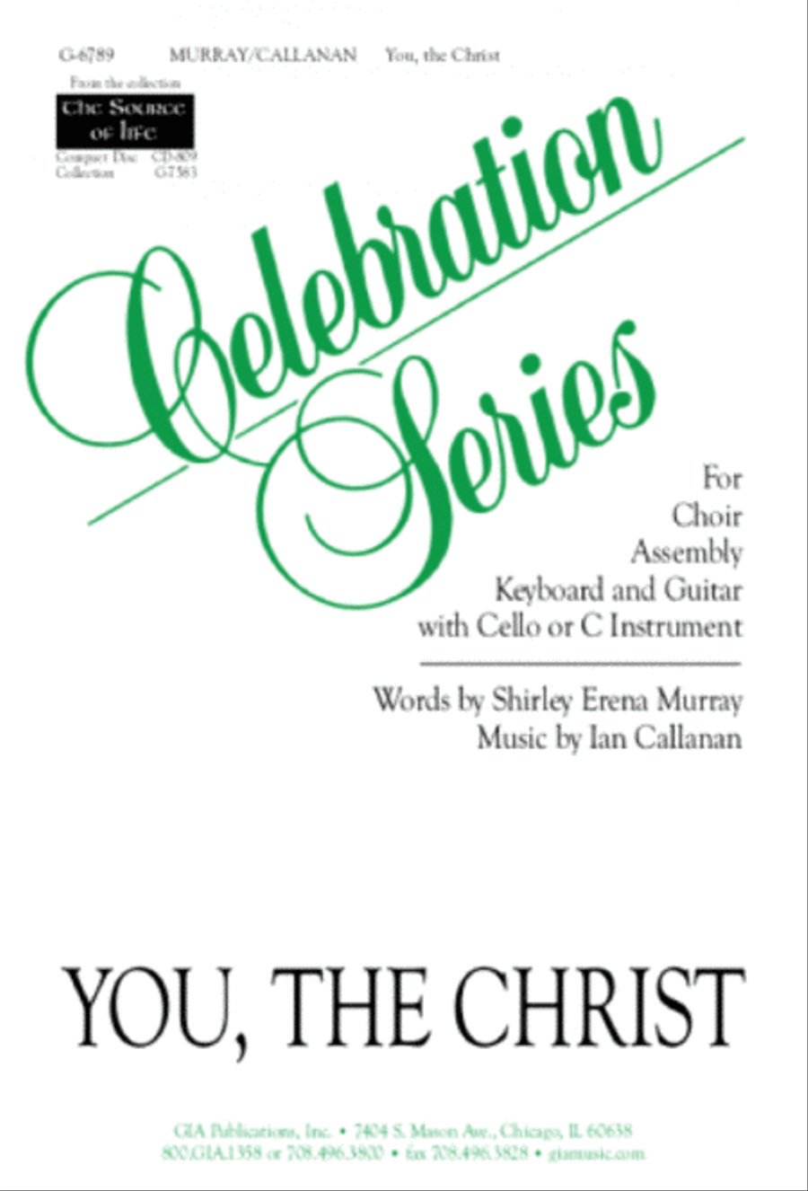 You, the Christ - Instrument edition Cello scores gallery preview page 1