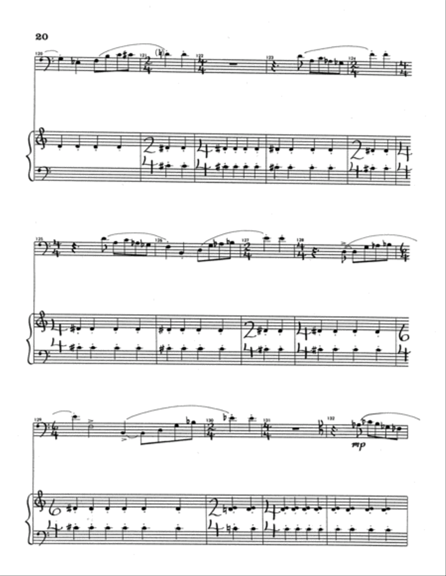 Fractals Bassoon scores gallery preview page 21