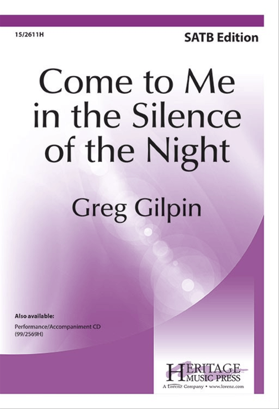 Come to Me in the Silence of the Night 4-Part scores gallery preview page 1