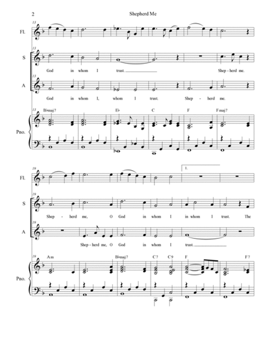 Shepherd Me (2-part choir - (SA) image number null