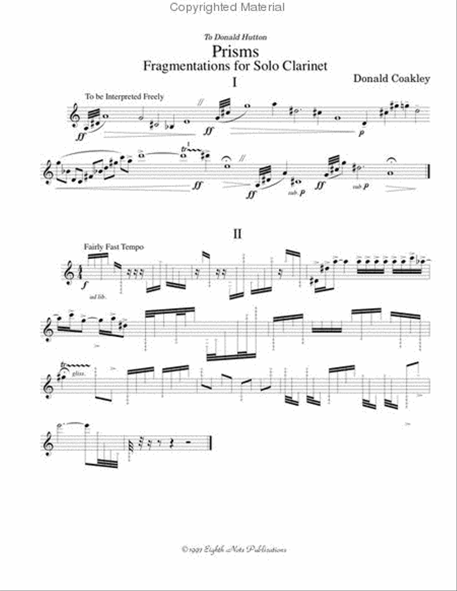 Prisms Small Ensemble scores gallery preview page 2