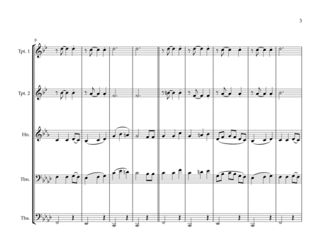 Tristonian Local Anthem (''The Cutty Wren'') for Brass Quintet image number null