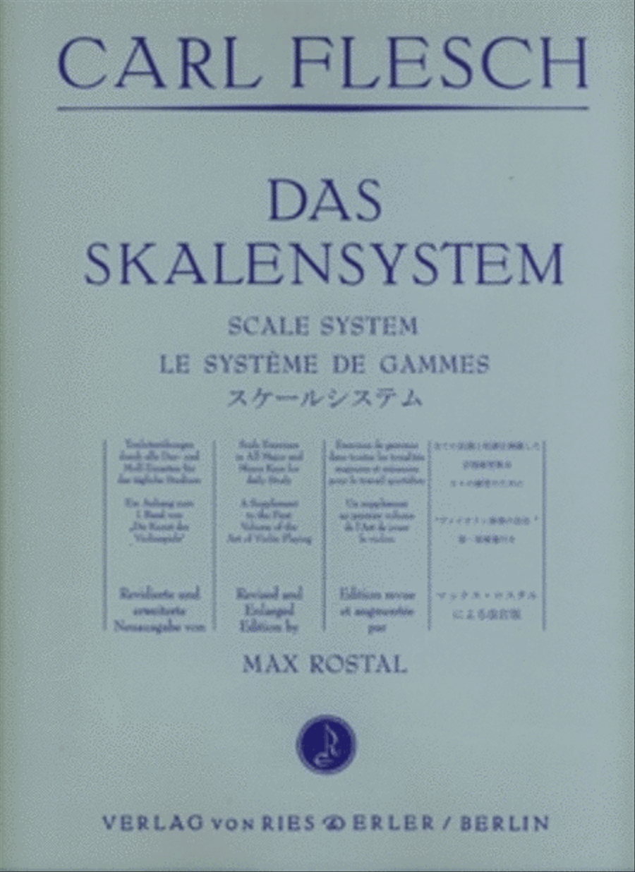 Das Skalensystem - Scale System Violin Solo scores gallery preview page 1