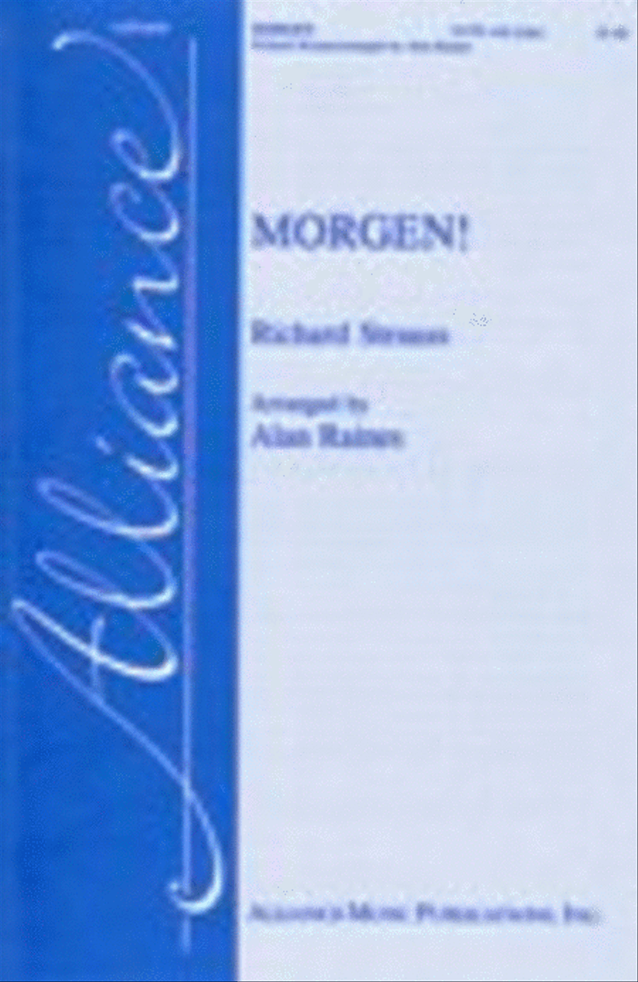 Morgen! Morgen! 4-Part scores gallery preview page 1