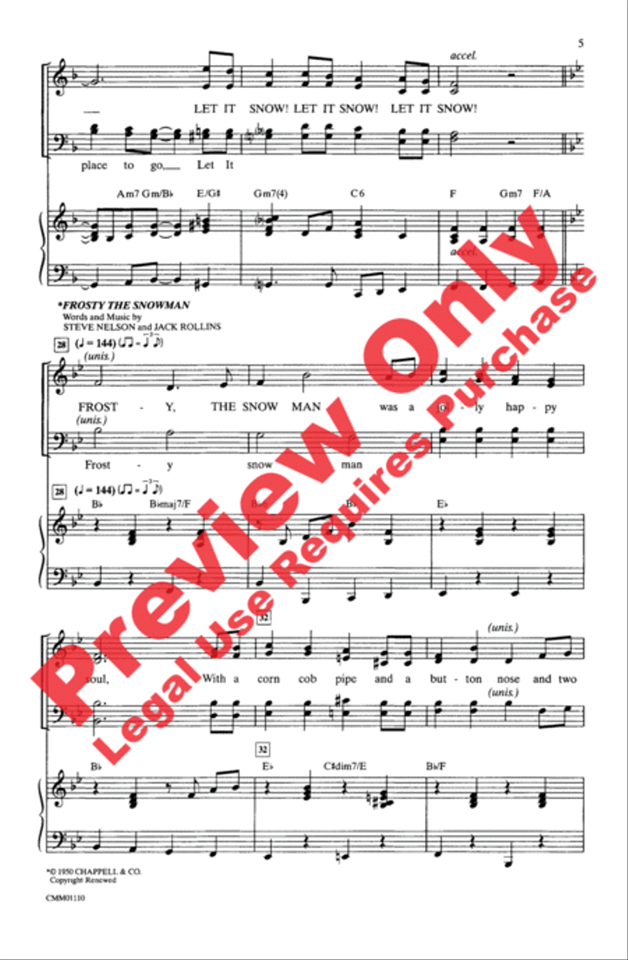 A Bit of Holiday Cheer A Bit of Holiday Cheer 4-Part scores gallery preview page 5