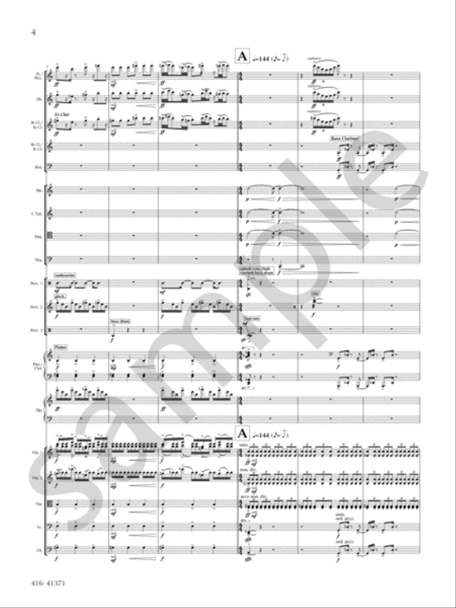 Chamber Symphony Orchestra scores gallery preview page 4