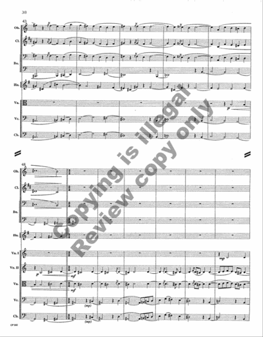 Symphony No. 1 Full Orchestra scores gallery preview page 40