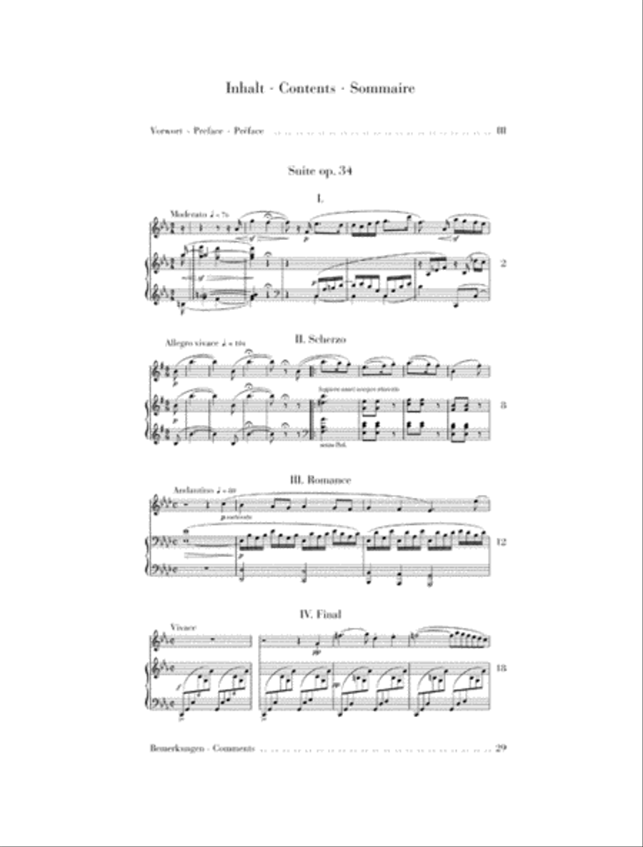 Suite, Op. 34