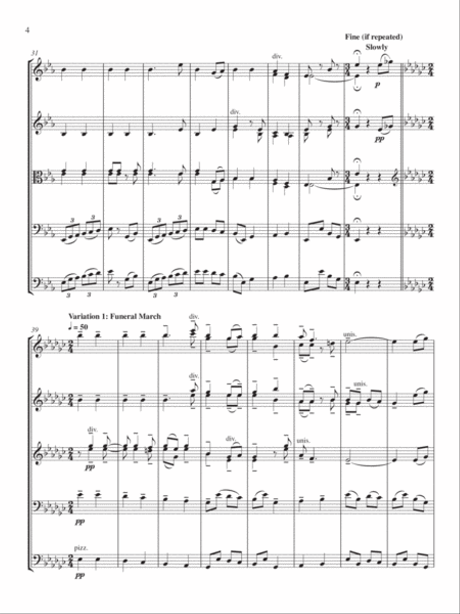 Theme and Twelve Variations on “The Marine Hymn