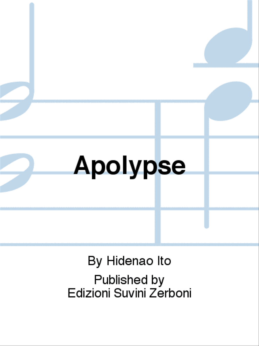 Apolypse Flute Solo scores gallery preview page 1