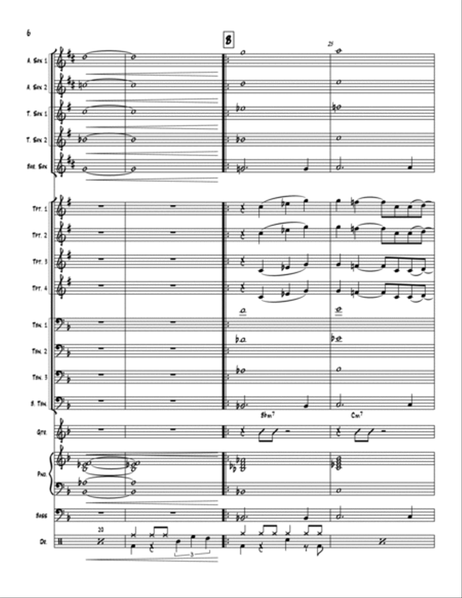 Babylon Sisters Babylon Sisters Jazz Ensemble scores gallery preview page 6