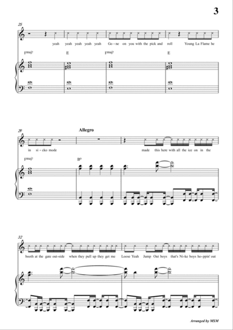 Travis Scott Voice scores gallery preview page 5
