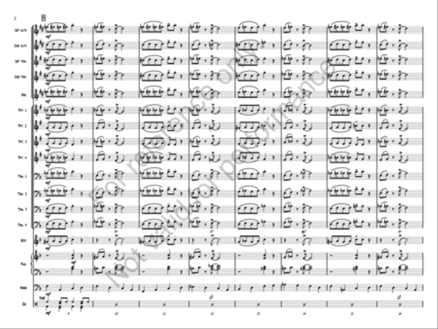 Let's Have Some Fun Jazz Ensemble scores gallery preview page 3