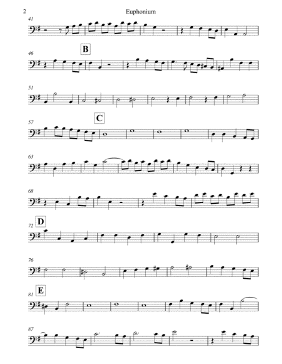 MESSIAH OVERTURE Brass Choir Brass Ensemble scores gallery preview page 4