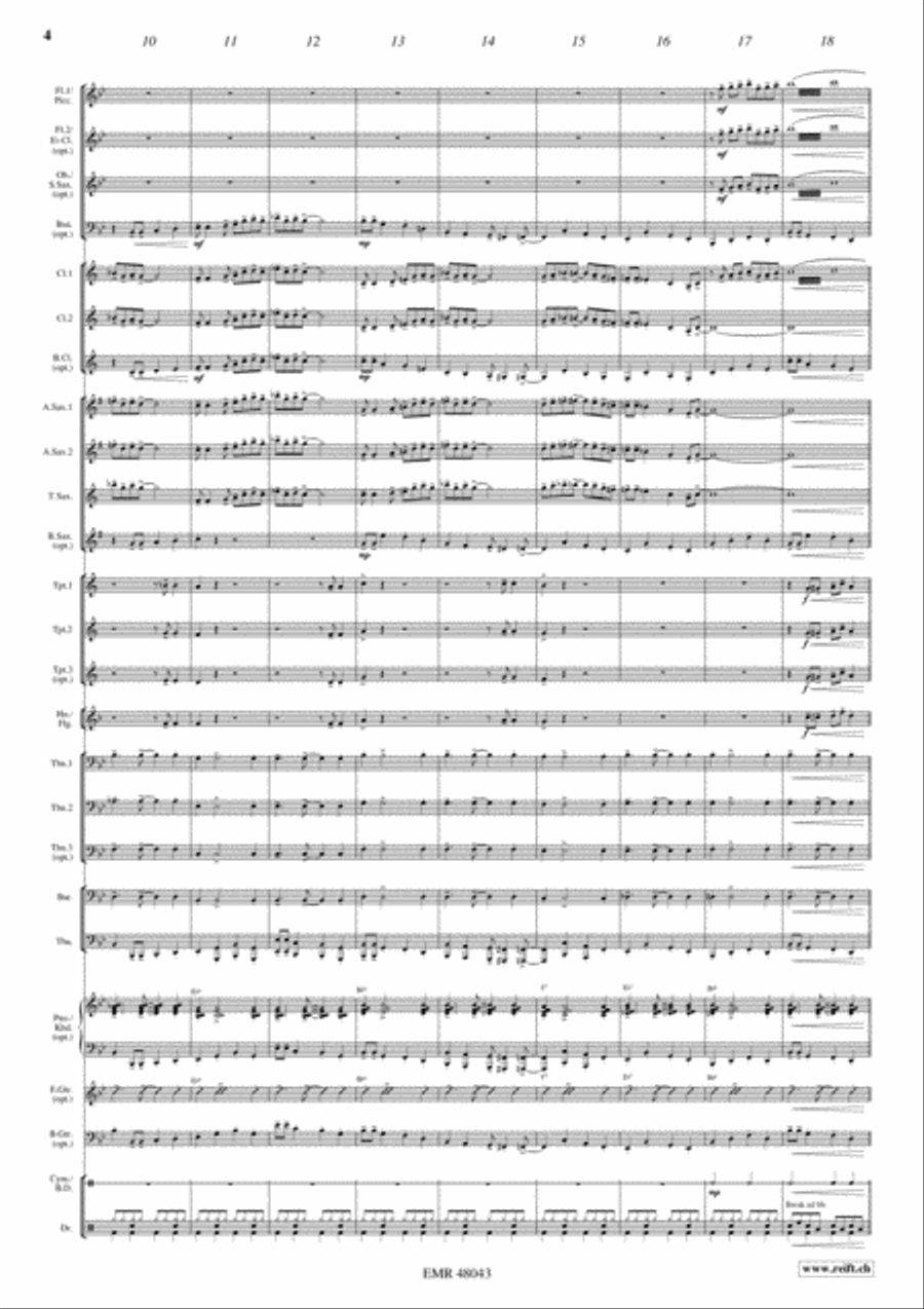 Let's Play Boogie Concert Band scores gallery preview page 4
