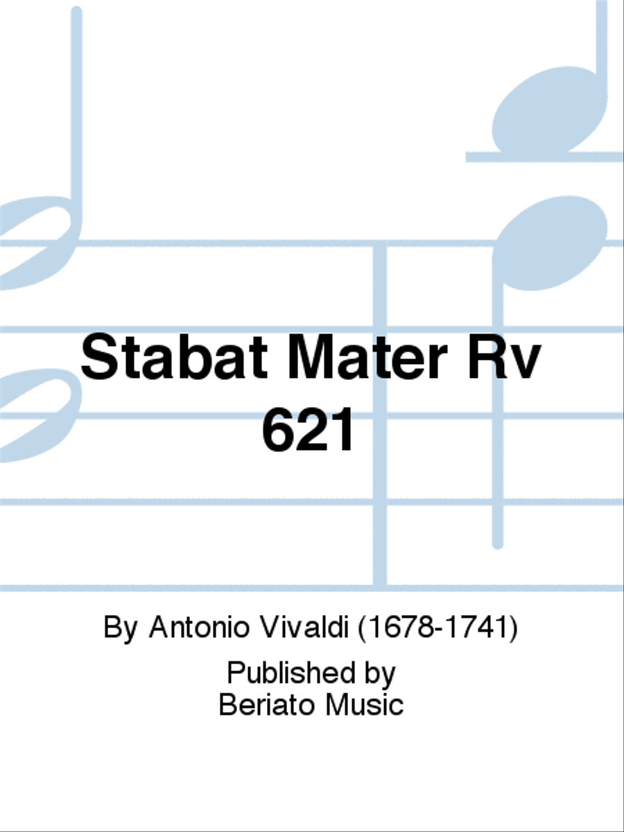 Stabat Mater Rv 621 String Orchestra scores gallery preview page 1