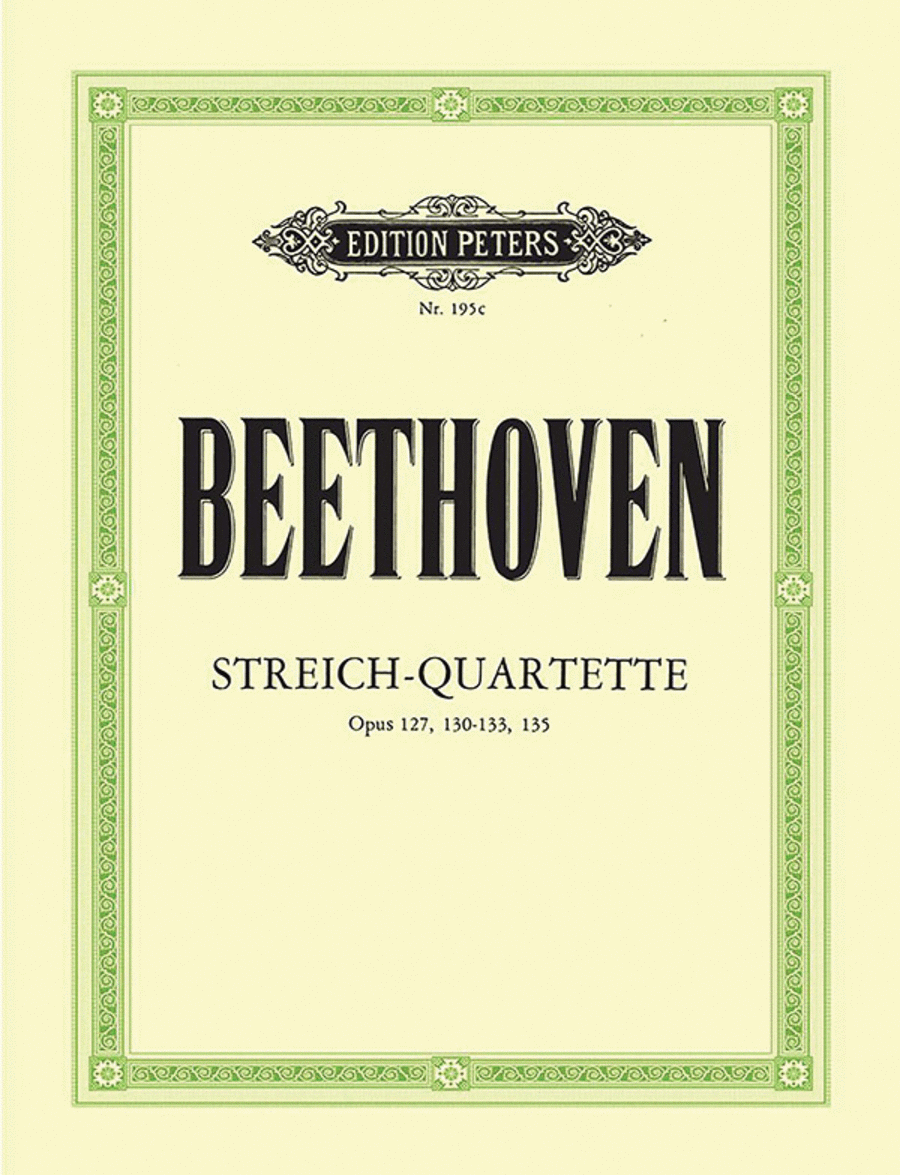 String Quartets, Volume 3 String Quartet scores gallery preview page 1