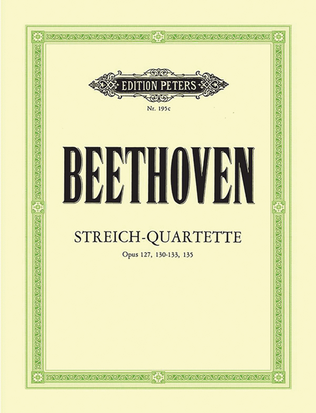 Book cover for String Quartets, Volume 3