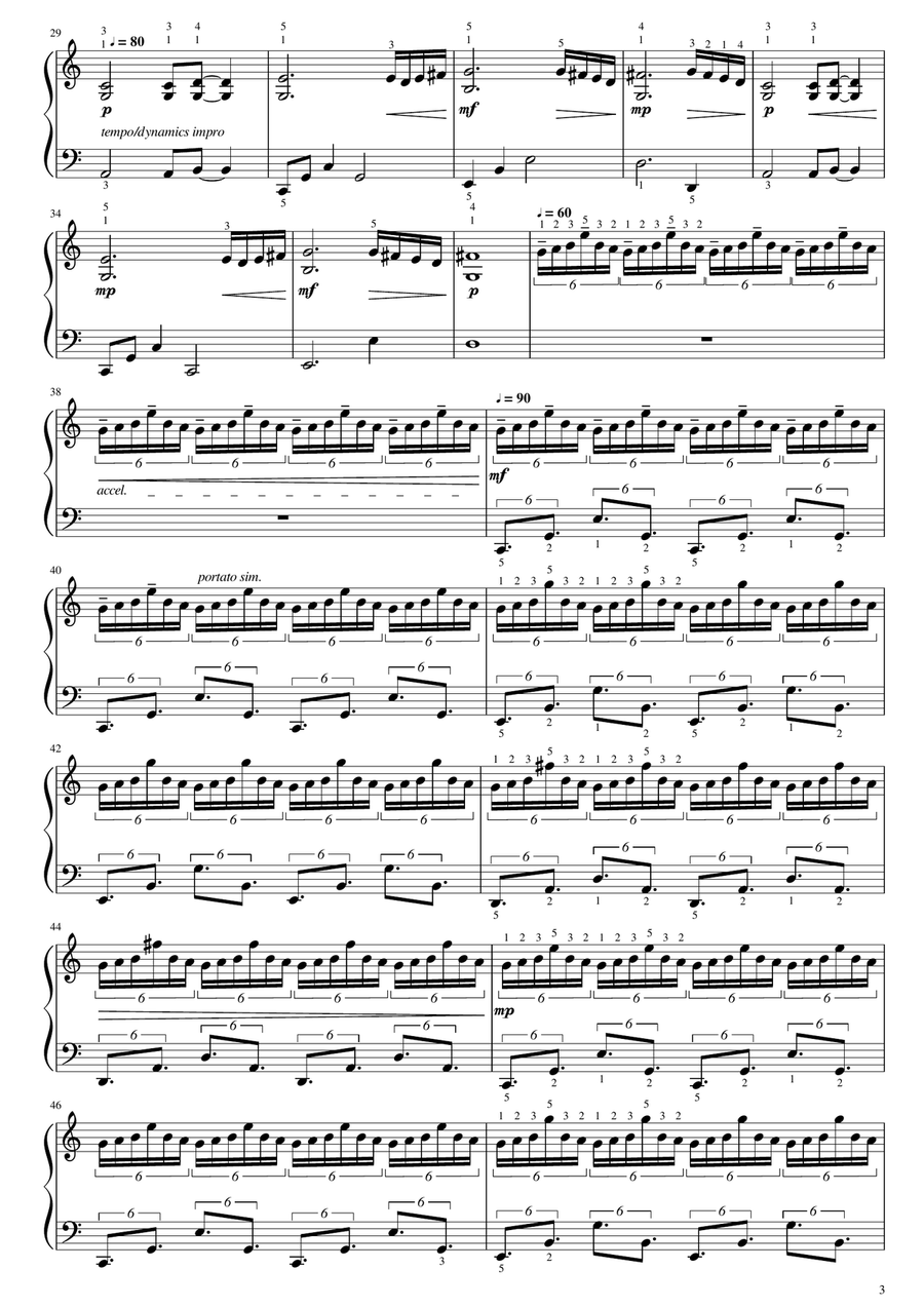 I Love You Easy Piano scores gallery preview page 3
