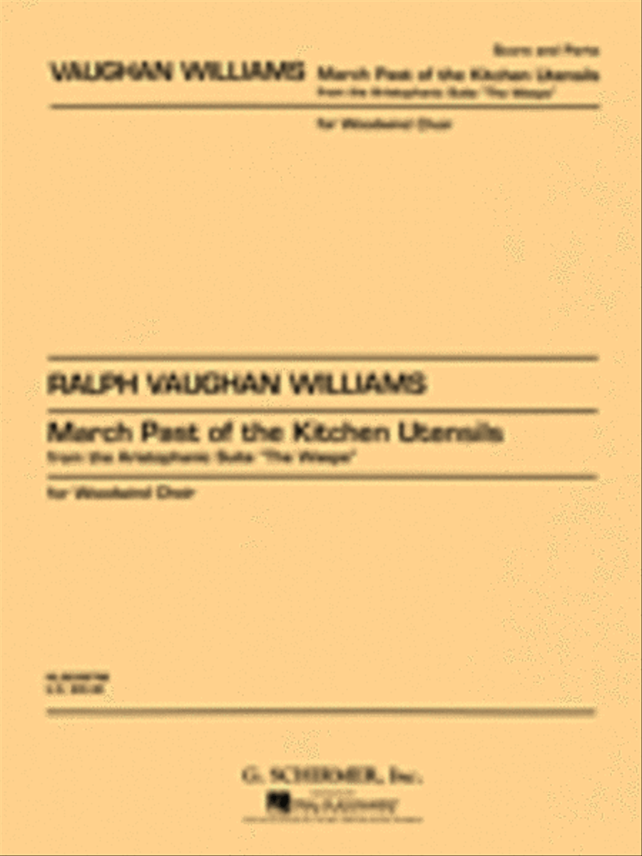 March Past of the Kitchen Utensils from The Wasps Set of Parts scores gallery preview page 1