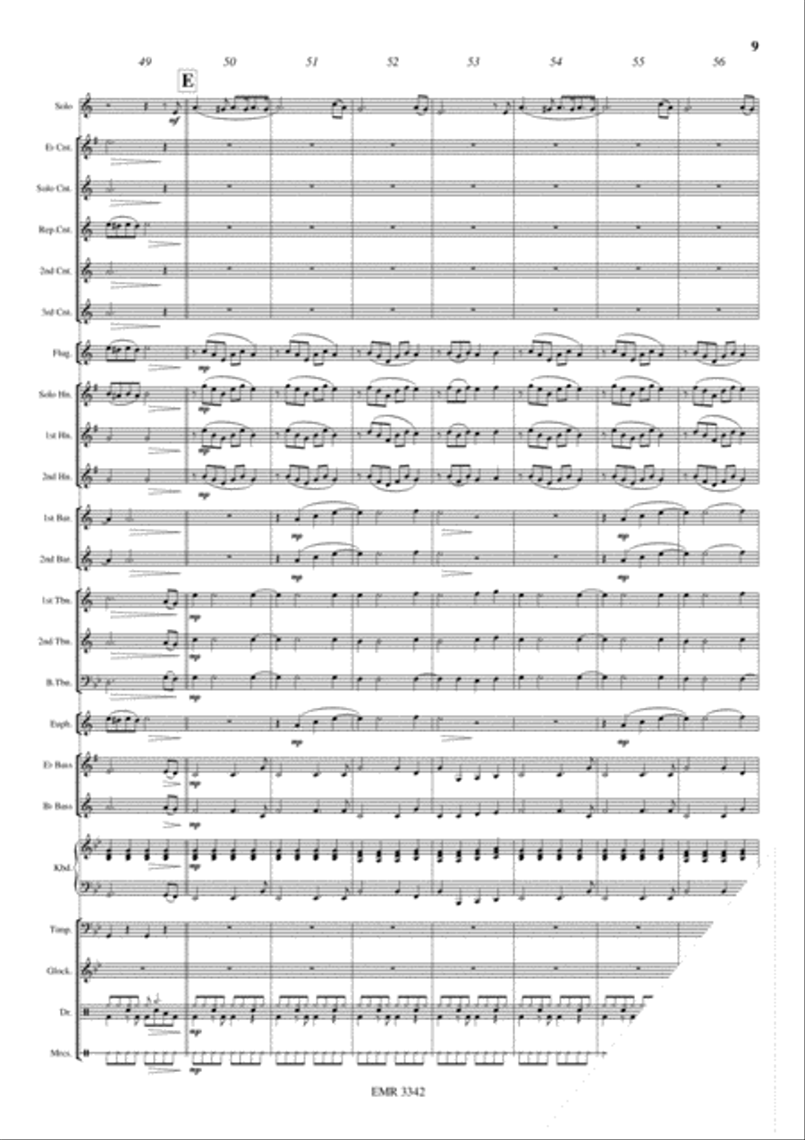 El Condor Pasa Brass Band scores gallery preview page 10