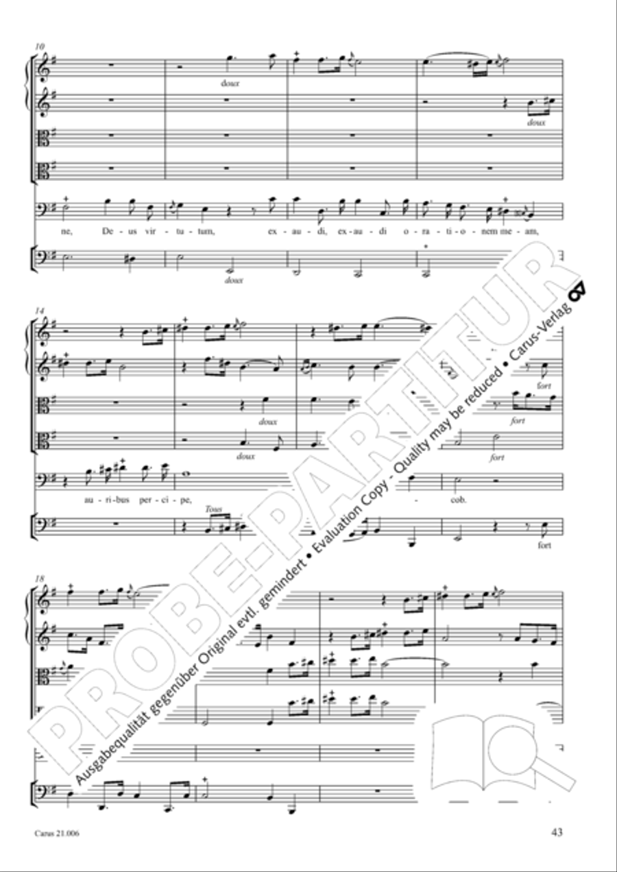 Quam dilecta tabernacula Men's Choir scores gallery preview page 44