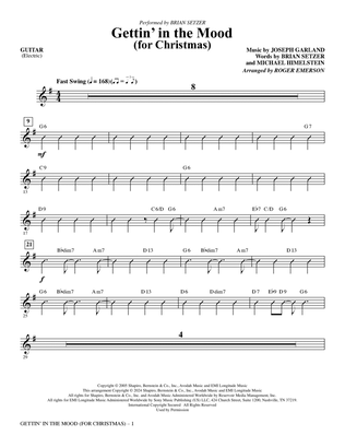 Gettin' in the Mood (For Christmas) (arr. Roger Emerson) - Electric Guitar