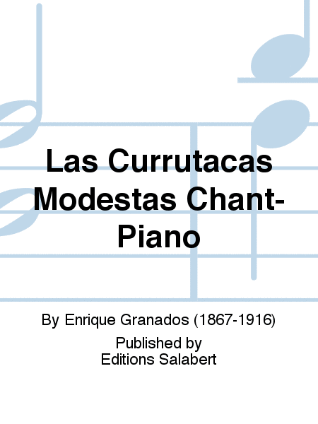 Las Currutacas Modestas Chant-Piano