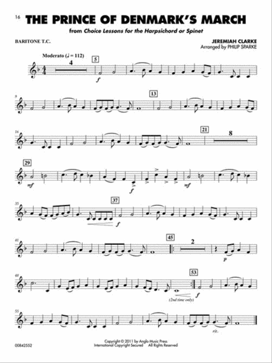 Classical Solos for Baritone T.C. Baritone Horn TC scores gallery preview page 4
