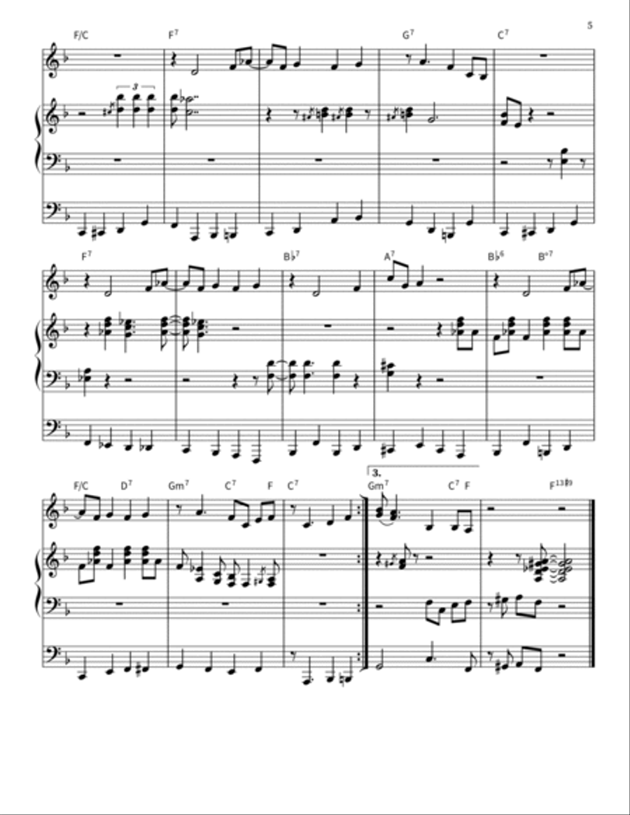 the preacher Jazz Ensemble scores gallery preview page 5