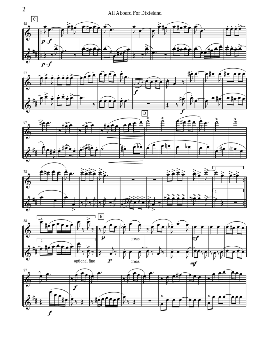 Dixieland clarinet outlet