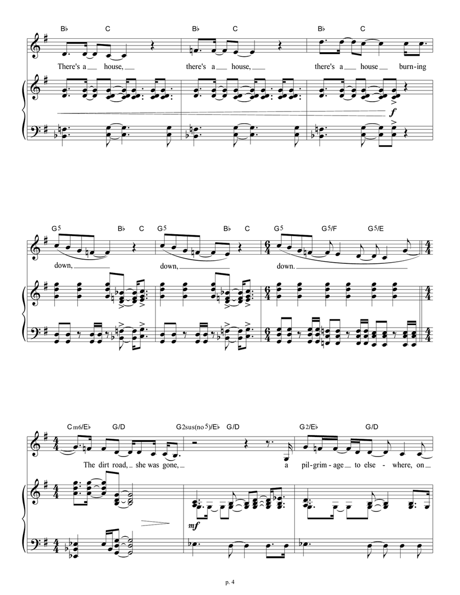 Hometown Fire Hometown Fire Voice scores gallery preview page 4