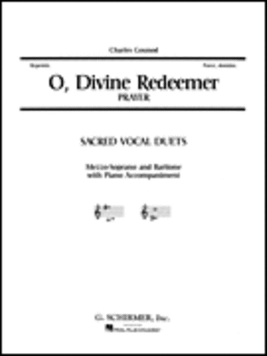 O Divine Redeemer Piano scores gallery preview page 1