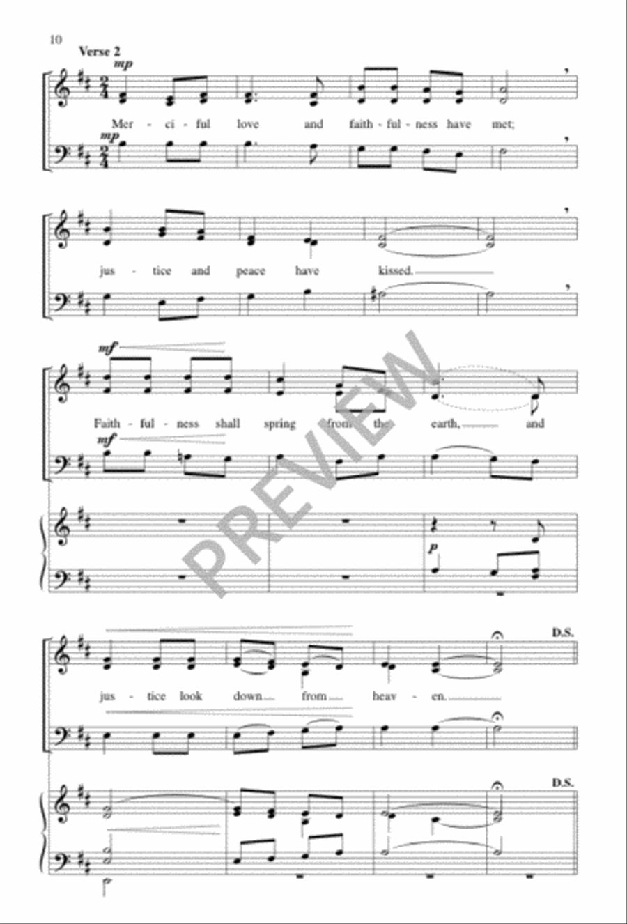 Entrance Antiphon for Advent 3-Part scores gallery preview page 9